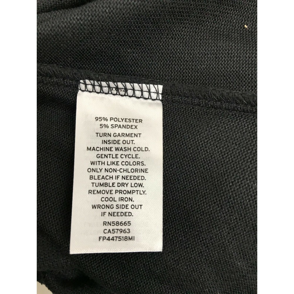 Free Press Shirt Women's Size M Black Short Sleeve Round Neck Sleepwear NWT! - Picture 6 of 7